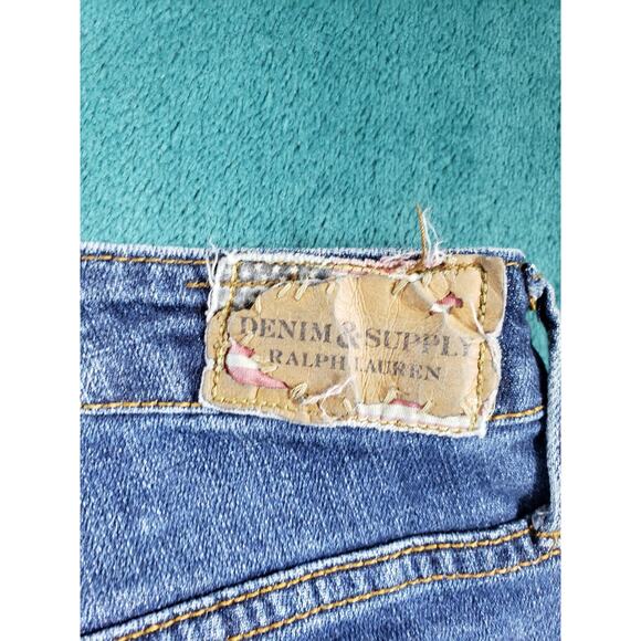 Polo Ralph Lauren Jeans Size 28x32 Mens Blue Pants Denim Preppy Skinny - Picture 11 of 12